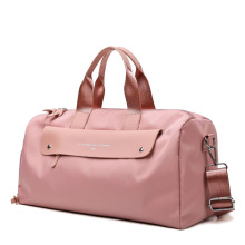 Ladies Fashion Solid Color Duffel Bags Men Portable Outdoor Sports Gym Bag Travel Bag